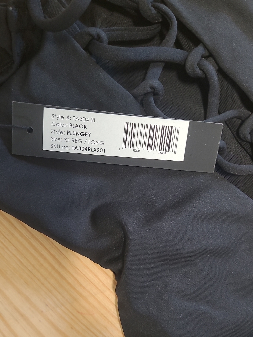 45. NWT  $175 STYLE PLUNGEY XS REG/LONG - Picture 3 of 3